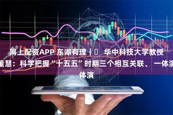 网上配资APP 东湖有理｜​ 华中科技大学教授董慧：科学把握“十五五”时期三个相互关联、 一体演
